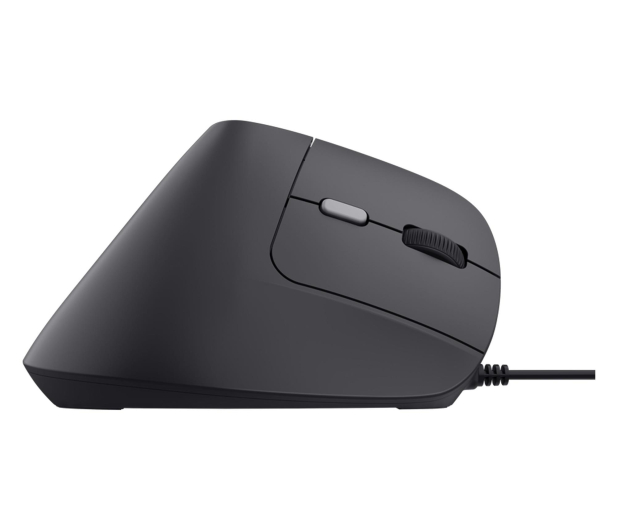 TRUST Mysz ergonomiczna przewodowa Bayo II czarna 25144 - 1489323 - zdjęcie 4